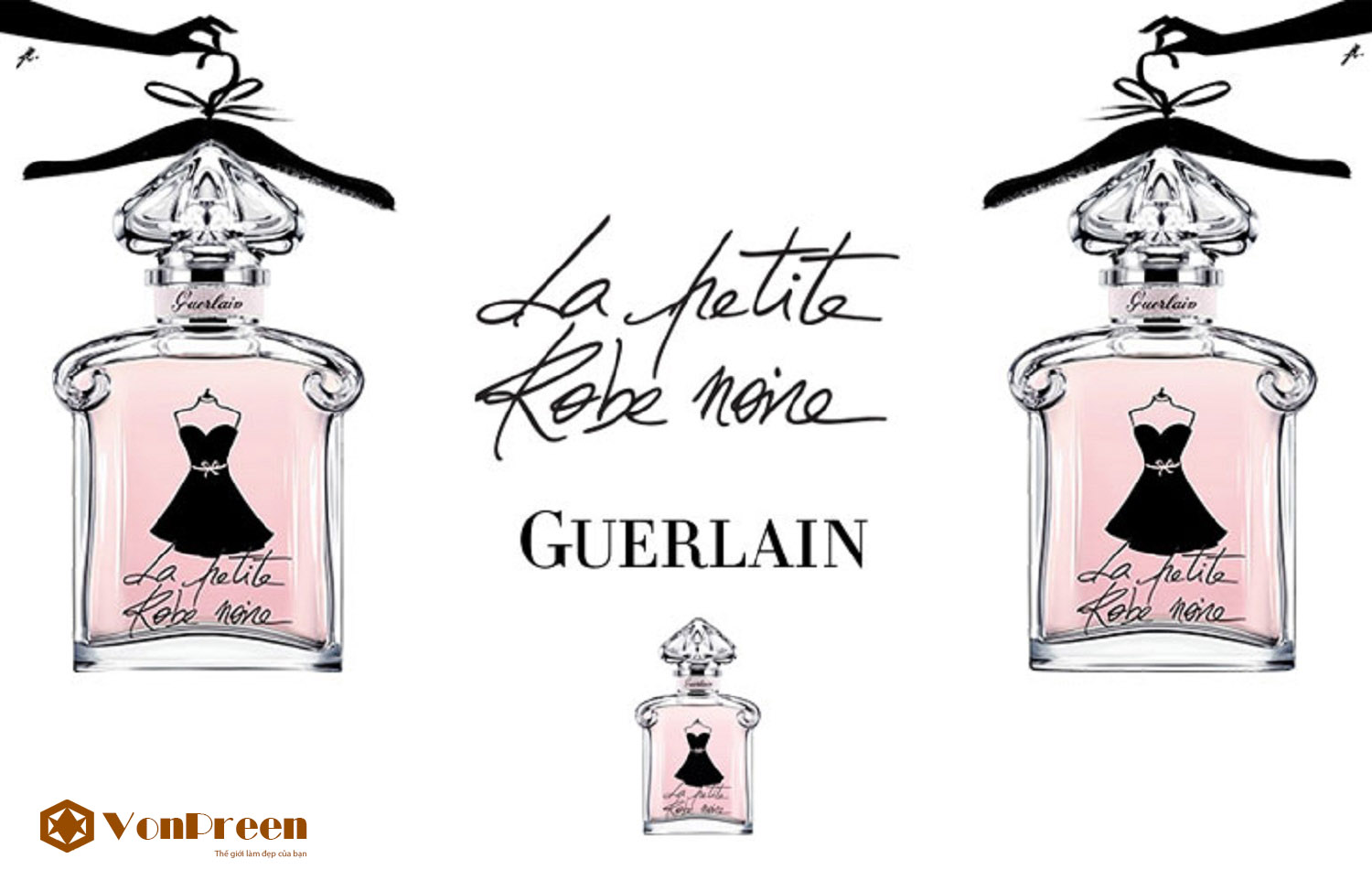 Nước hoa Guerlain La Petite Robe Noire 30 ml, mang lại hương thơm nồng nàn, quyến rũ, thanh lịch.